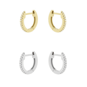 Image of gold and silver earrings