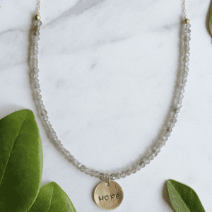 Hope Gemstone Necklace