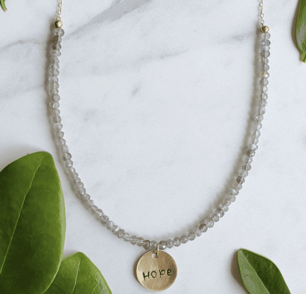 Hope Gemstone Necklace