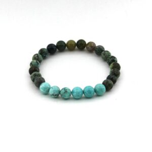 Pisces bracelet Turquoise, African Turquoise, Indian Agate