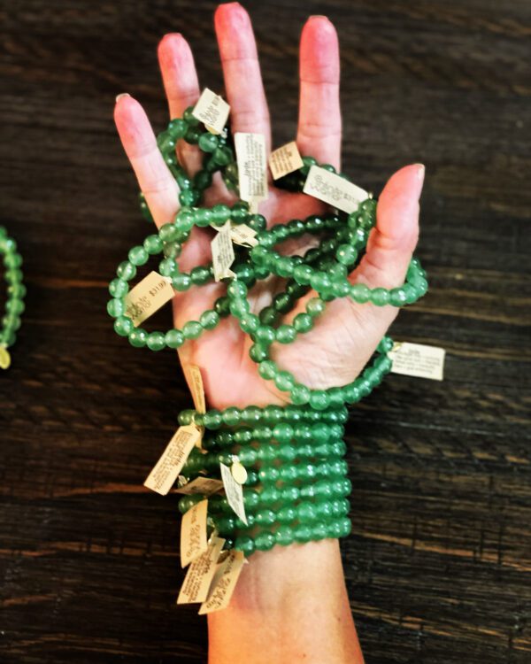 Green Jade Healing Stone Bracelet