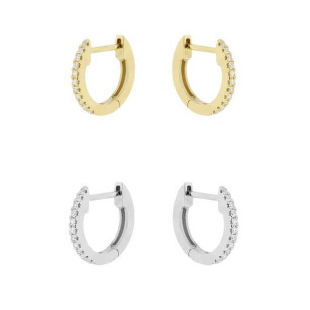 Image of gold and silver earrings