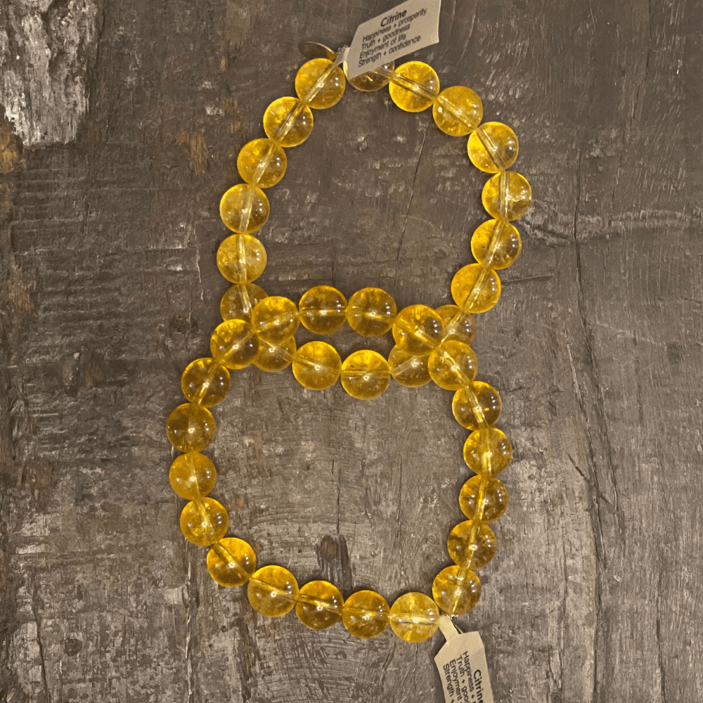 Honey Citrine Crystal Bracelet